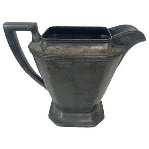 Colonial Silver Co. Art Deco Silver-Plated Pitcher Portland Maine USA Early1900s